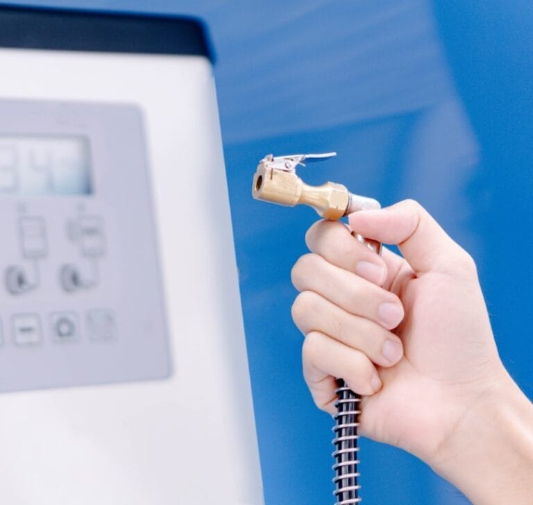 Autobanden gratis oppompen