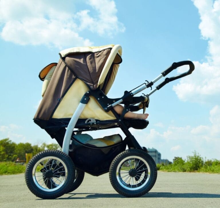 oppompen banden kinderwagen
