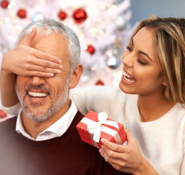 Kerstcadeau voor papa als verrassing