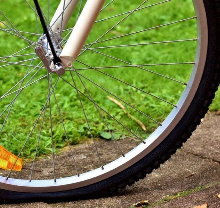 fietsband lek onderweg